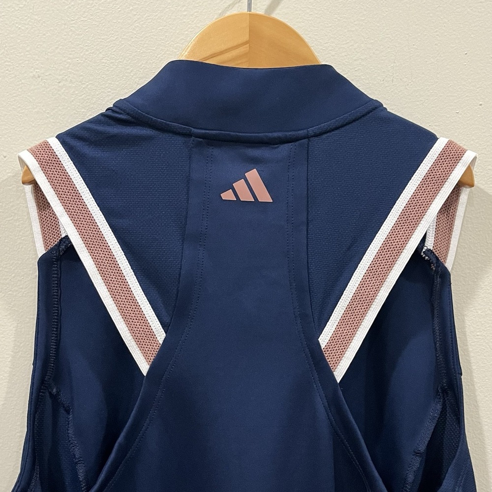 Adidas ULTIMATE365 RacerBack Golf Dress w/Shorts Size M Collegiate Navy SPORT